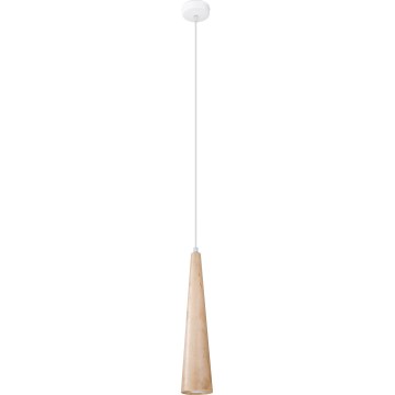 Hanglamp met kabel SULA 1xGU10/10W/230V, Ø 8 cm, beige