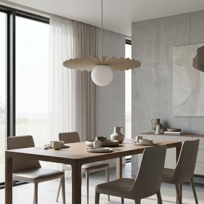 Hanglamp met kabel UMBRA 1xG9/8W/230V beige