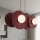 Hanglamp met kabel UMBRA 4xG9/8W/230V rood