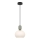 Hanglamp met kabel VALISIA 1xE27/40W/230V zwart/olijfgroen