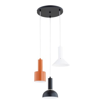 Hanglamp met kabel VANTI 3xE27/15W/230V veelkleurig