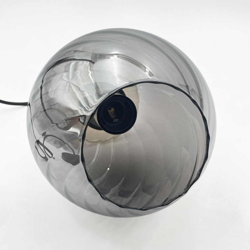 Hanglamp met kabel VELLO 1xE27/15W/230V zwart/rookroze/beige/zwart