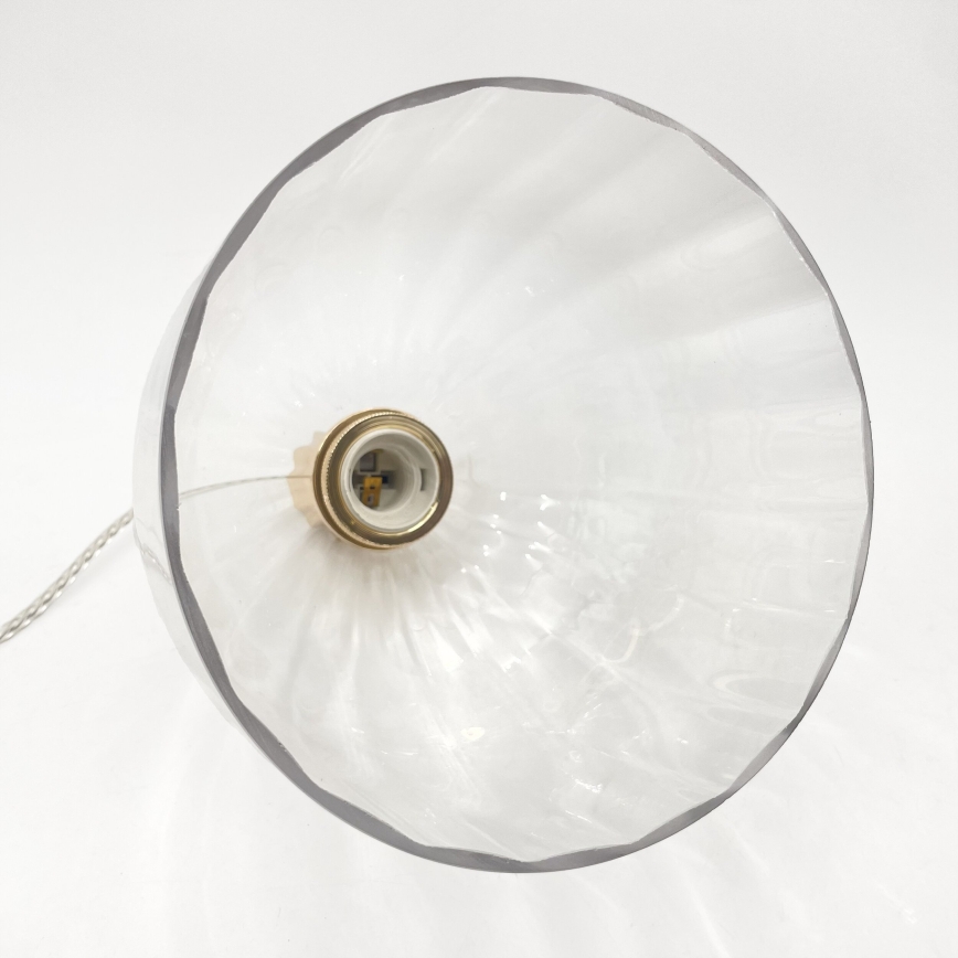 Hanglamp met kabel VIVE 3xE27/15W/230V goudkleurig