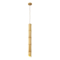 Hanglamp met snoer BAMBOO 1xGU10/50W/230V bamboe