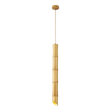 Hanglamp met snoer BAMBOO 1xGU10/50W/230V bamboe