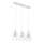 Hanglamp met snoer BRYLANT 3xE27/60W/230V wit