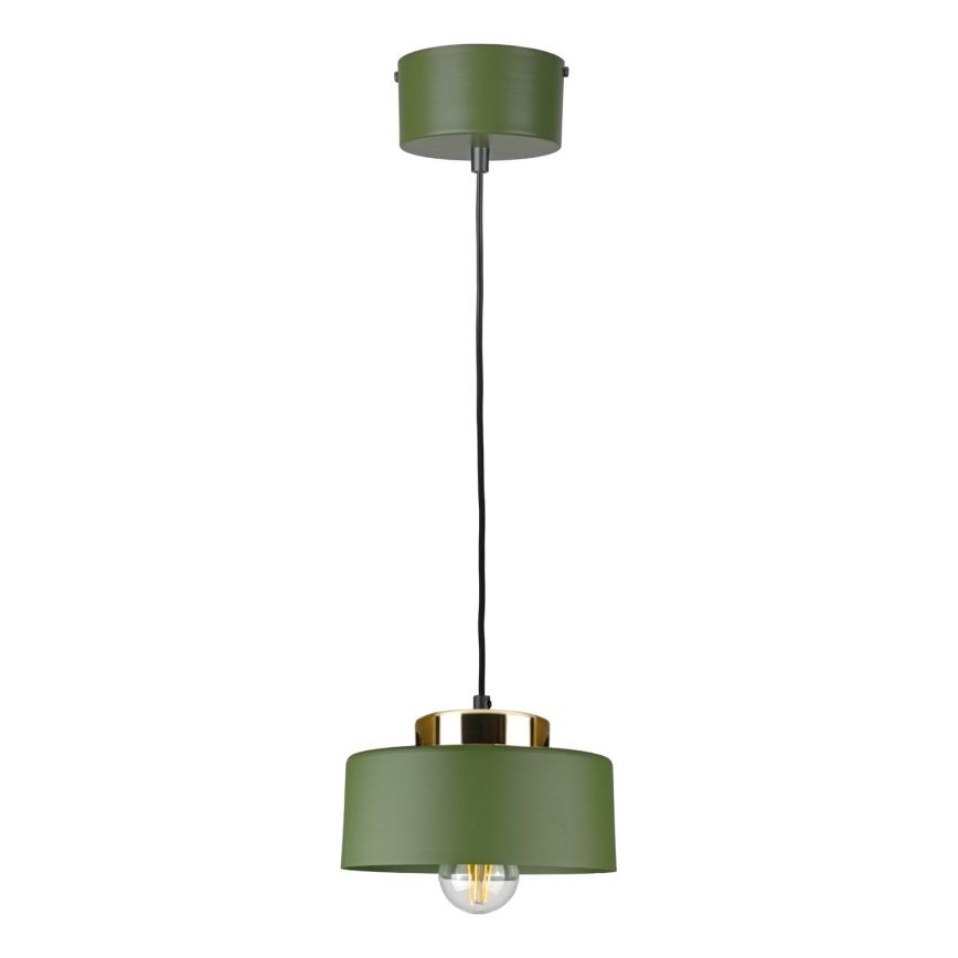 Hanglamp met snoer IGNIA 1xE27/60W/230V groen