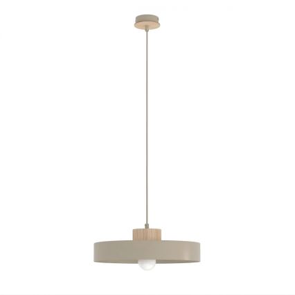Hanglamp met snoer KIVI 1xE27/15W/230V beige