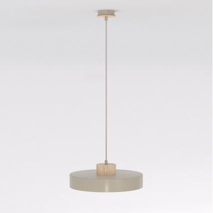 Hanglamp met snoer KIVI 1xE27/15W/230V beige