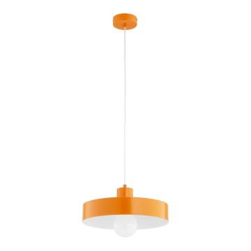 Hanglamp met snoer NEVERA 1xE27/15W/230V oranje