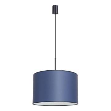 Hanglamp met snoer NEVIA 1xE27/15W/230V Ø 40 cm blauw
