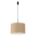 Hanglamp met snoer NEVIA 1xE27/15W/230V Ø 40 cm taupe