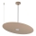 Hanglamp met snoer PIATTO 1xGX53/15W/230V diam. 55 cm beige