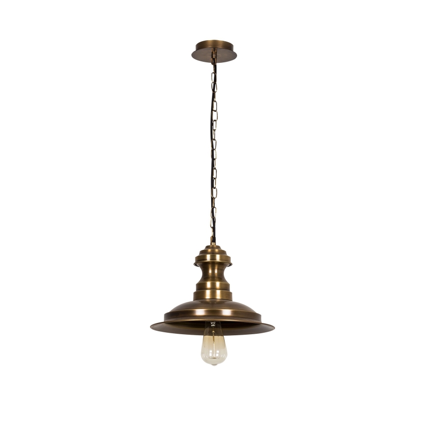 Hanglamp met snoer SIVANI 1xE27/40W/230V bronskleurig