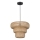 Hanglamp met snoer TULUM 1xE27/15W/230V bamboe