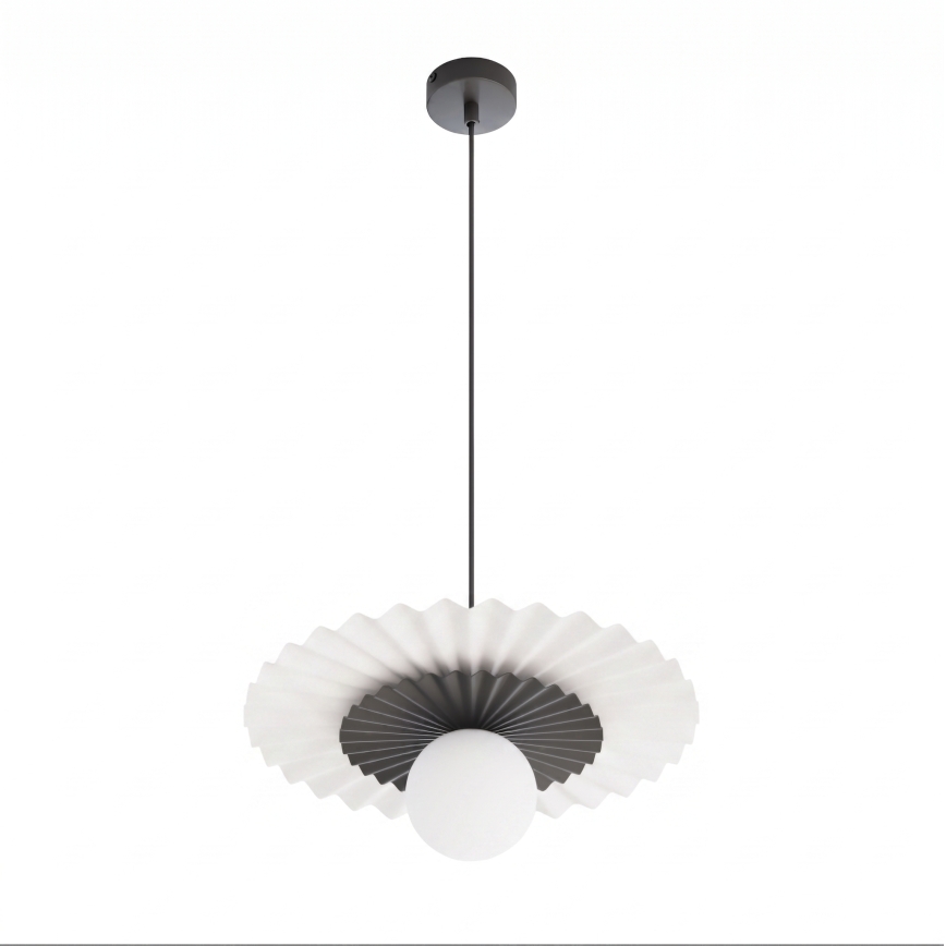 Hanglamp met snoer UMBRA 1xG9/8W/230V zwart/wit