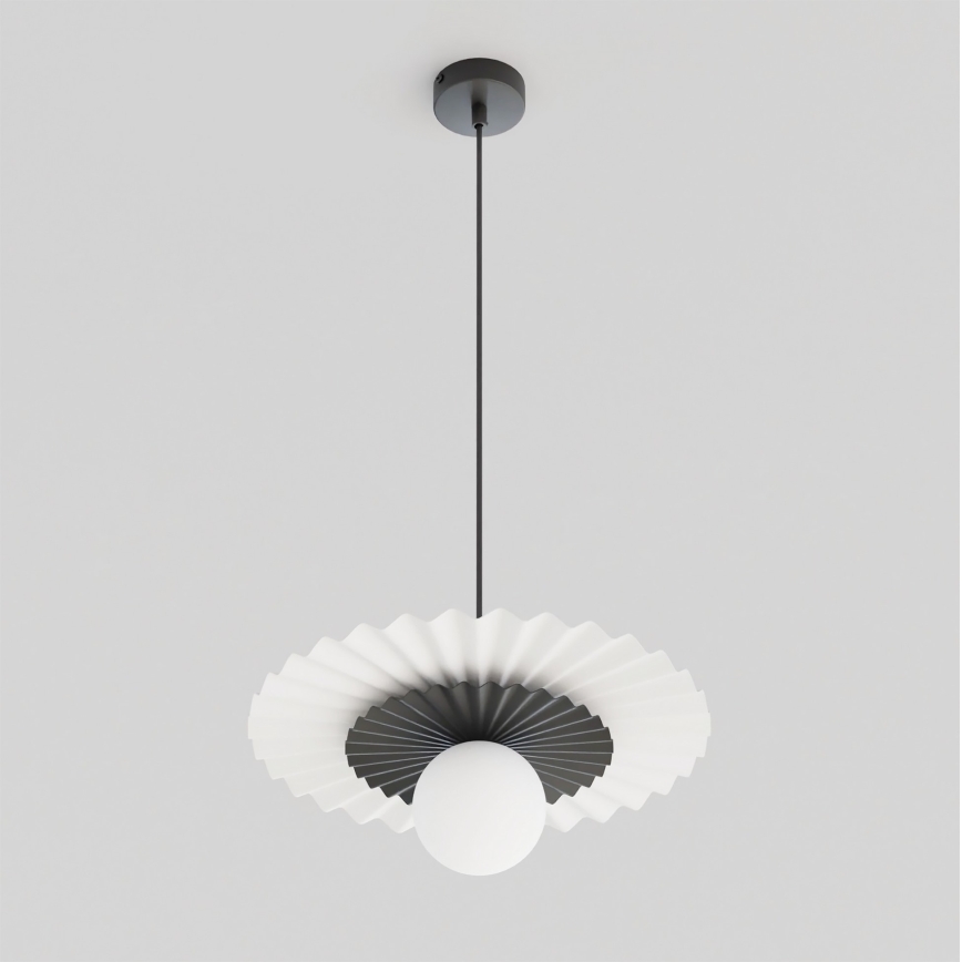 Hanglamp met snoer UMBRA 1xG9/8W/230V zwart/wit