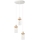 Hanglamp met snoer WOODNEST 3xE27/15W/230V grenen/crème