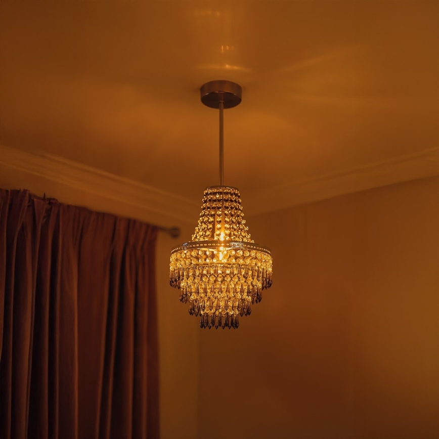 Hanglamp met stang GEMMA 1xE27/60W/230V