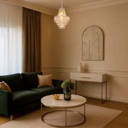 Hanglamp met stang GEMMA 1xE27/60W/230V Ø 23 cm