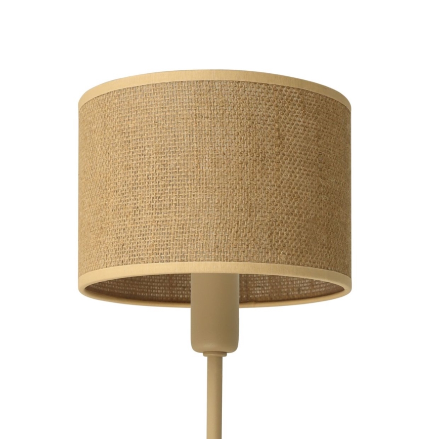 Hanglamp met stang MADELA 5xE14/40W/230V jute/beige