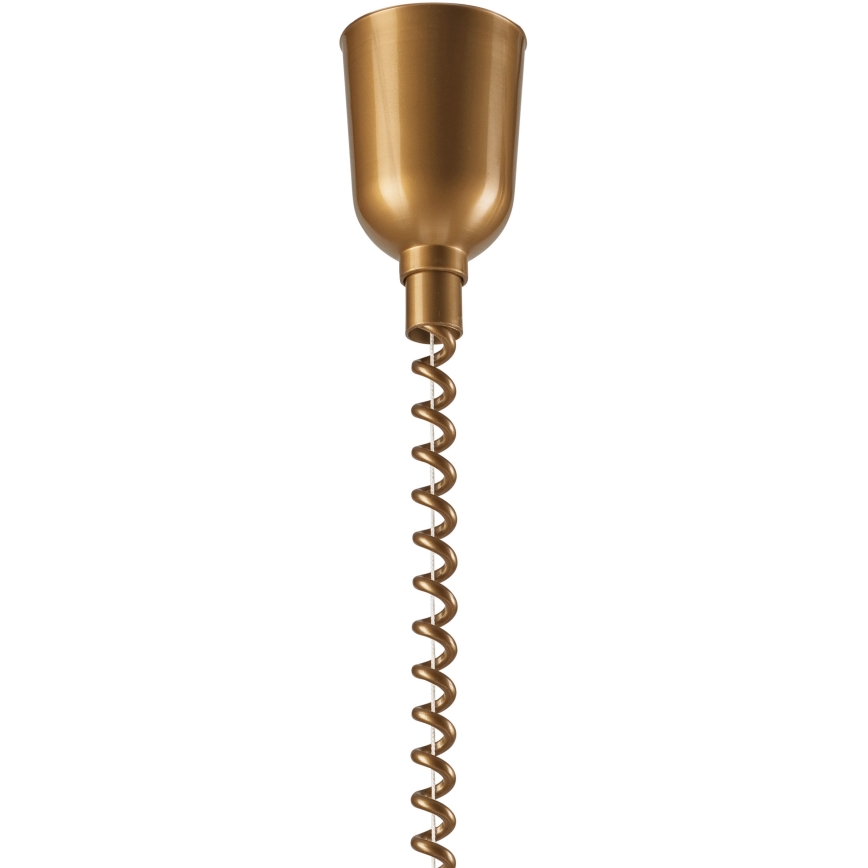Hanglamp met trekkoord CHIARA 1xE27/60W/230V bruin/beuken
