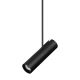 Hanglamp met vaste pendel 1xGU10/35W/230V zwart