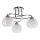 Hanglamp met vaste pendel 3xE27/60W/230V