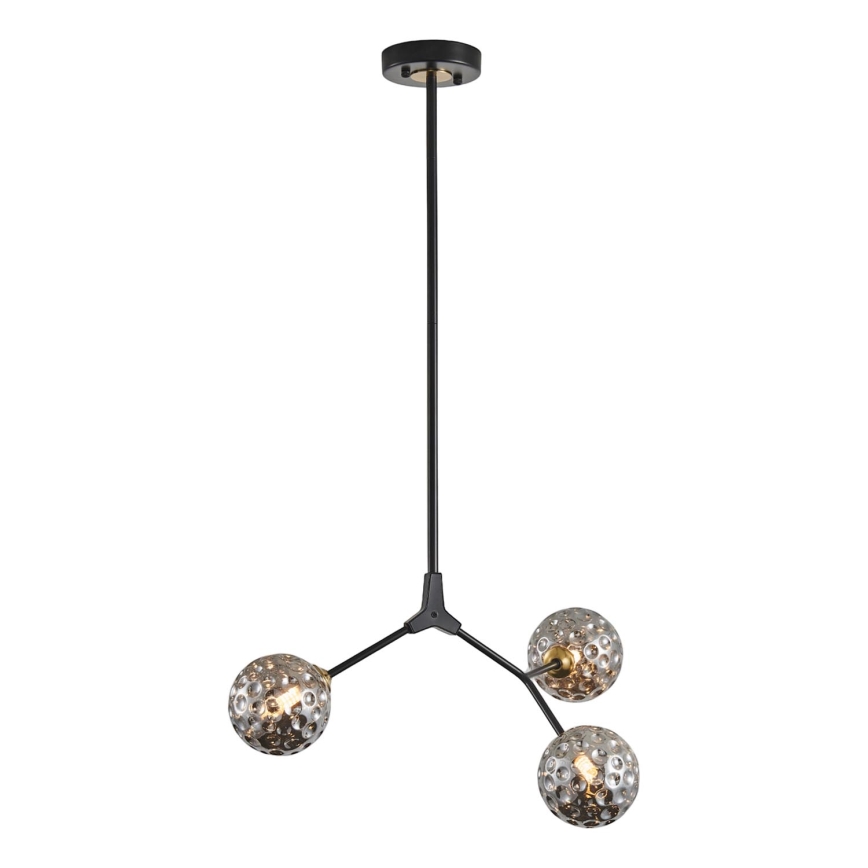 Hanglamp met vaste pendel 3xG9/15W/230V grijs