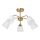 Hanglamp met vaste pendel 5xE14/60W/230V goud
