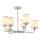 Hanglamp met vaste pendel 6xE27/60W/230V