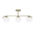 Hanglamp met vaste pendel AMADEO 3xE14/40W/230V messing