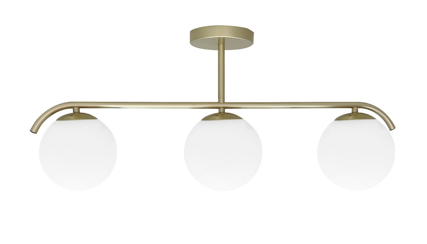 Hanglamp met vaste pendel AMADEO 3xE14/40W/230V messing