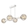 Hanglamp met vaste pendel ASTRID 4xE27/60W/230V wit