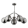 Hanglamp met vaste pendel BARSUM 5xE14/10W/230V grijs