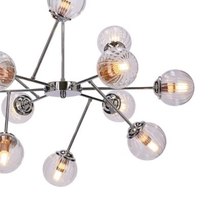 Hanglamp met vaste pendel BEST 12xE14/40W/230V