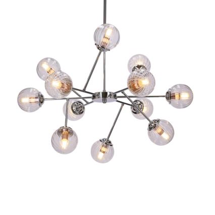 Hanglamp met vaste pendel BEST 12xE14/40W/230V