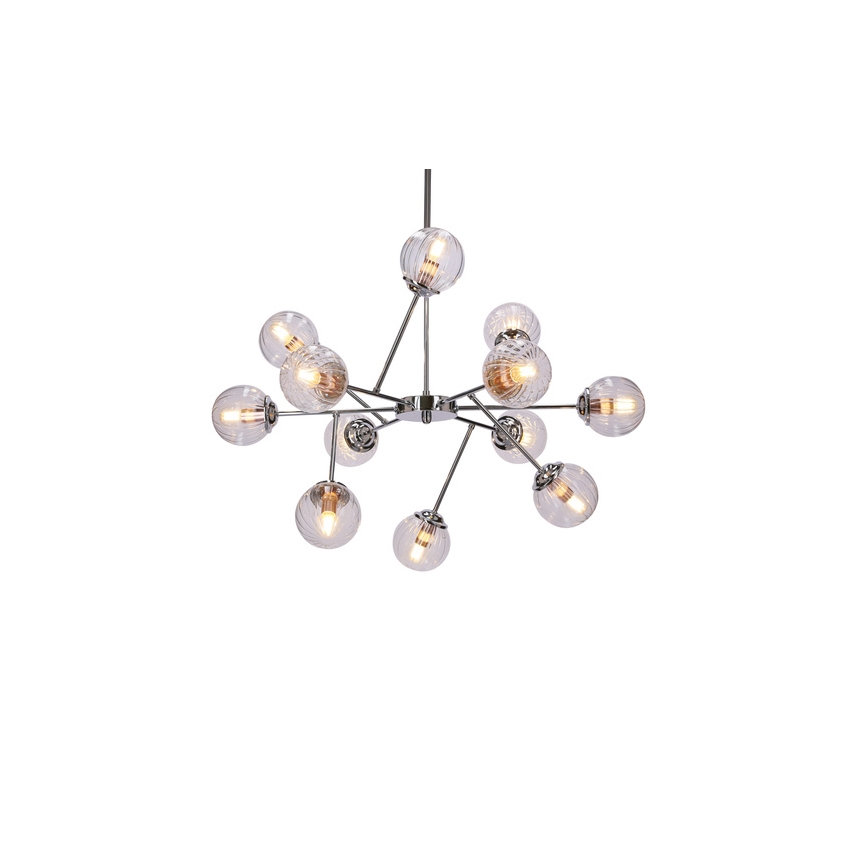 Hanglamp met vaste pendel BEST 12xE14/40W/230V