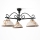 Hanglamp met vaste pendel COUNTRY 3xE27/60W/230V