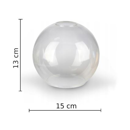 Hanglamp met vaste pendel FLEX 3xE27/60W/230V zwart/doorzichtig