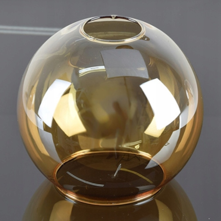 Hanglamp met vaste pendel FLEX 3xE27/60W/230V zwart/gerookt beige
