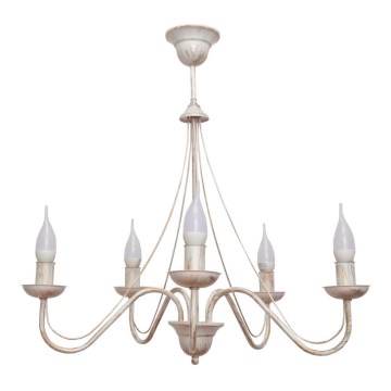 Hanglamp met vaste pendel MALBO III 5xE14/10W/230V