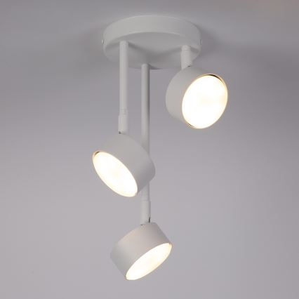 Hanglamp met vaste pendel NEMO 3xGX53/12W/230V wit