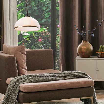 Hanglamp met vaste pendel RETRO 1xE27/60W/230V zwart patina