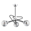 Hanglamp met vaste pendel SAGITO 3xE14/10W/230V glanzend chroom