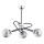 Hanglamp met vaste pendel SAGITO 3xE14/10W/230V glanzend chroom