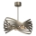 Hanglamp met vaste pendel SPARKLE 4xE27/15W/230V messing