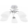 Hanglamp met vaste pendel VILETTA 5xE27/60W/230V - FSC-gecertificeerd