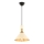Hanglamp MONZA 1xE27/40W/230V Ø 25 cm crème/goud