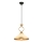 Hanglamp MONZA 1xE27/40W/230V Ø 30 cm crème/brons